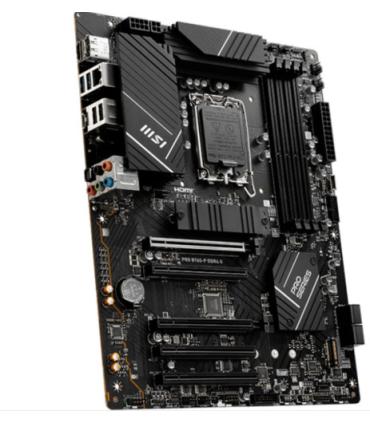 PLACA MSI PRO B760-P II,INTEL,1700,B760,4DDR5,128GB,HDMI+DP,4SATA+2M.2,4USB 3.2+2USB-C,2.5GB,ATX