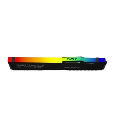 MEMORIA KINGSTON 16GB 6800MT/S DDR5 CL34  FURY BEAST RGB XMP - KF568C34BBA-16