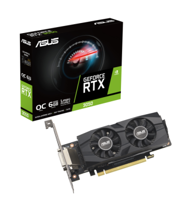 ASUS GeForce RTX 3050 LP BRK OC Edition NVIDIA 6 GB GDDR6