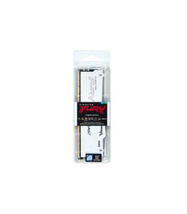 MEMORIA KINGSTON 16GB 6000MT/S DDR5 CL30  FURY BEAST WHITE RGB EXPO - KF560C30BWEA-16