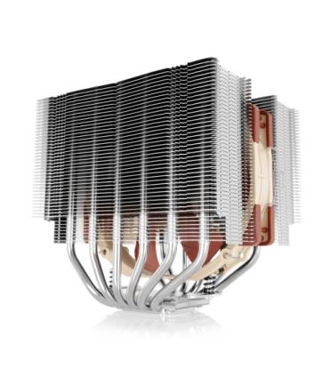 NOCTUA COOLER CPU NH-D15S MULTISOCKET, 6 HEATPIPES DUAL TOWER, 1 NF-A15 140MM FAN PWM, INTEL LGA1851, LGA1700, LGA1200, LGA1151.