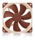 NOCTUA VENTILADOR CAJA NF-A14 ULN, 140MM FAN, 140X140X25MM, 12V, 800RPM/650RPM, 11,9 DB(A), 79,8 M3/H, 0,69 MM H2O, 3 PINES
