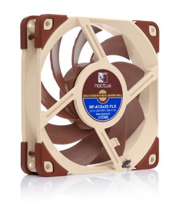 NOCTUA VENTILADOR CAJA NF-A12X25 FLX, 120MM FAN, 120X120X25MM, 12V, 2000RPM/1700RPM/1350RPM, 22,6 DB(A), 102,1 M3/H, 1,65 MM H2O