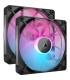VENTILADOR CAJA CORSAIR RX RGB SERIES iCUE LINK RX140 RGB DUAL PACK CO-9051020-WW