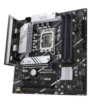 PLACA ASUS PRIME B760M-PLUS,INTEL,1700,B760,4DDR5,128GB,HDMI+DP,4SATA+2M.2,5USB 3.2+1USB-C,2.5GB,MATX