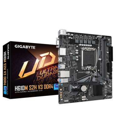 Gigabyte H610M S2H V3 DDR4 placa base Intel H610 Express LGA 1700 micro ATX