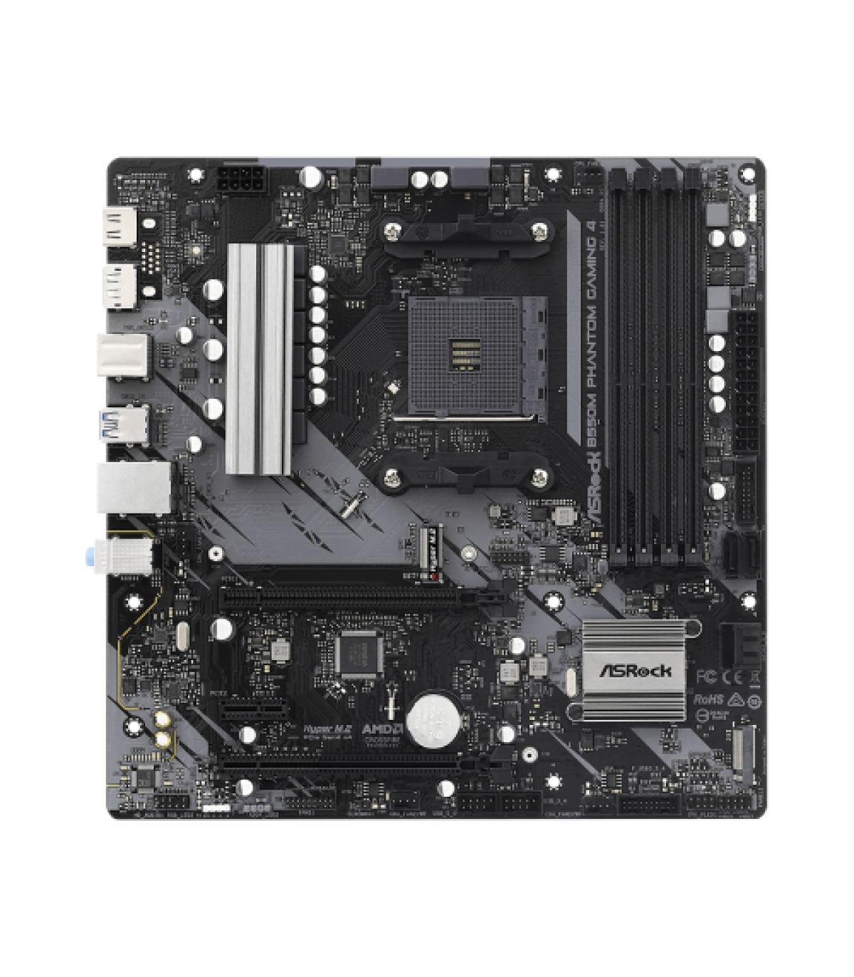 Asrock B550M Phantom Gaming 4 AMD B550 Zócalo AM4 micro ATX