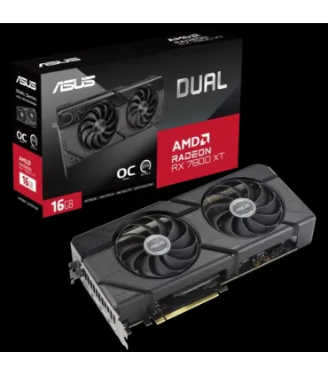 ASUS Dual -RX7800XT-O16G AMD Radeon RX 7800 XT 16 GB GDDR6