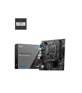 MSI PRO H610M-E Intel H610 LGA 1700 micro ATX