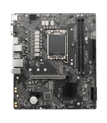 PLACA MSI PRO H610M-G,INTEL,1700,H610,2DDR5,96GB,VGA+HDMI+DP,4SATA3+1M.2,2USB2.0,2USB3.2,USB-C,1GBLAN,MATX