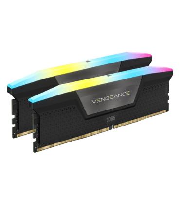 MEMORIA CORSAIR DDR5 64GB 2X32GB PC5600 VENGEANCE RGB CMH64GX5M2B5600C40