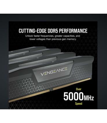 MEMORIA CORSAIR DDR5 32GB 2X16GB PC5600 VENGEANCE CMK32GX5M2B5600Z40