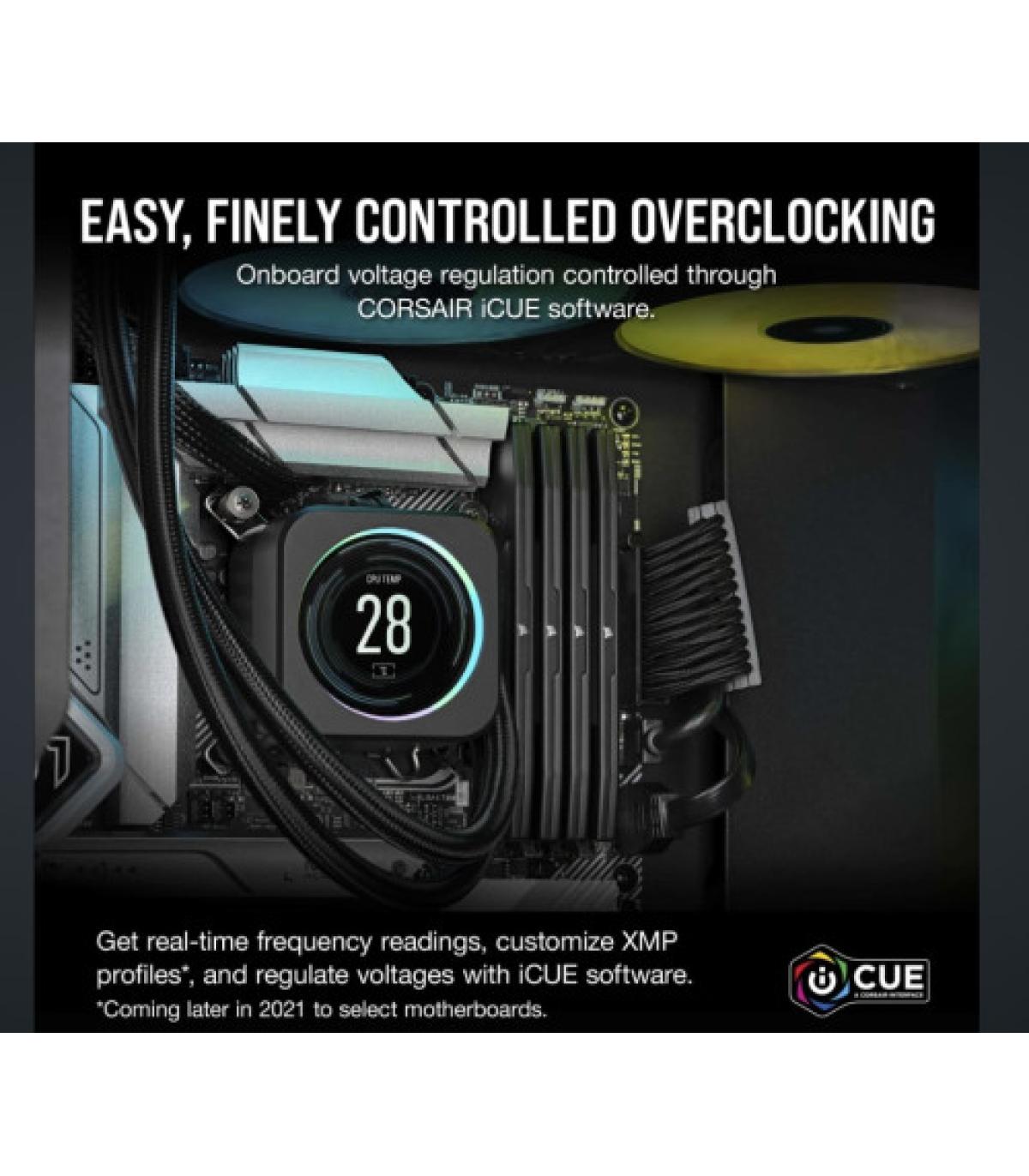 MEMORIA CORSAIR DDR5 32GB 2X16GB PC5600 VENGEANCE CMK32GX5M2B5600C40