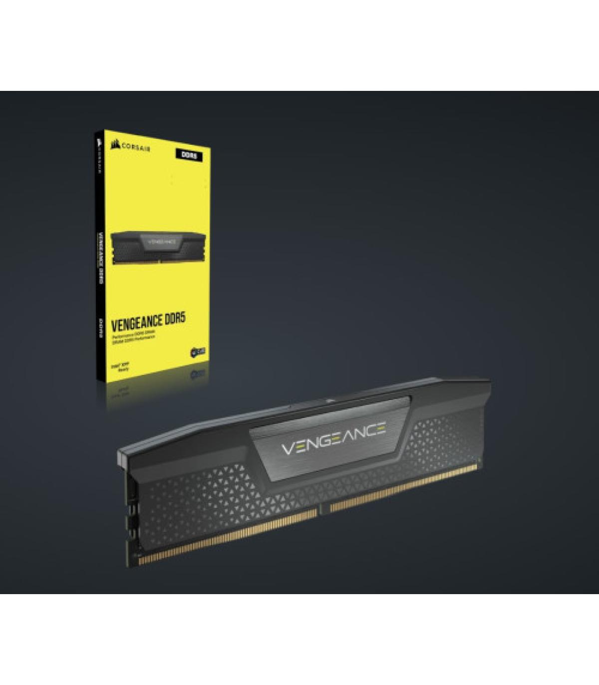 MEMORIA CORSAIR DDR5 32GB 2X16GB PC5600 VENGEANCE CMK32GX5M2B5600C40