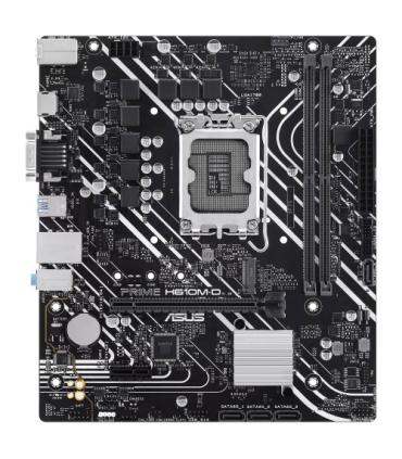 PLACA ASUS PRIME H610M-D,INTEL,1700,H610,2DDR5,96GB,VGA+HDMI,4SATA3,1M.2,2USB2.0,2USB3.2,USB-C,1GBLAN,MATX
