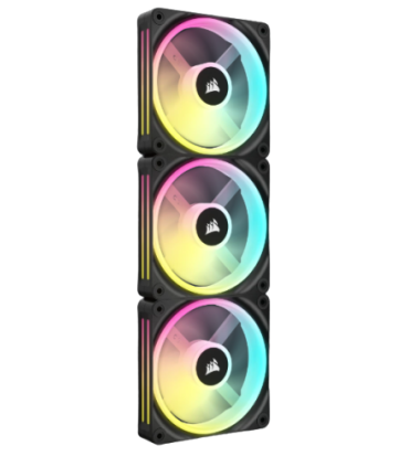 Corsair Air CO-9051002-WW sistema de refrigeración para ordenador Carcasa del ordenador Ventilador 12 cm Negro, Blanco 3 pieza(s