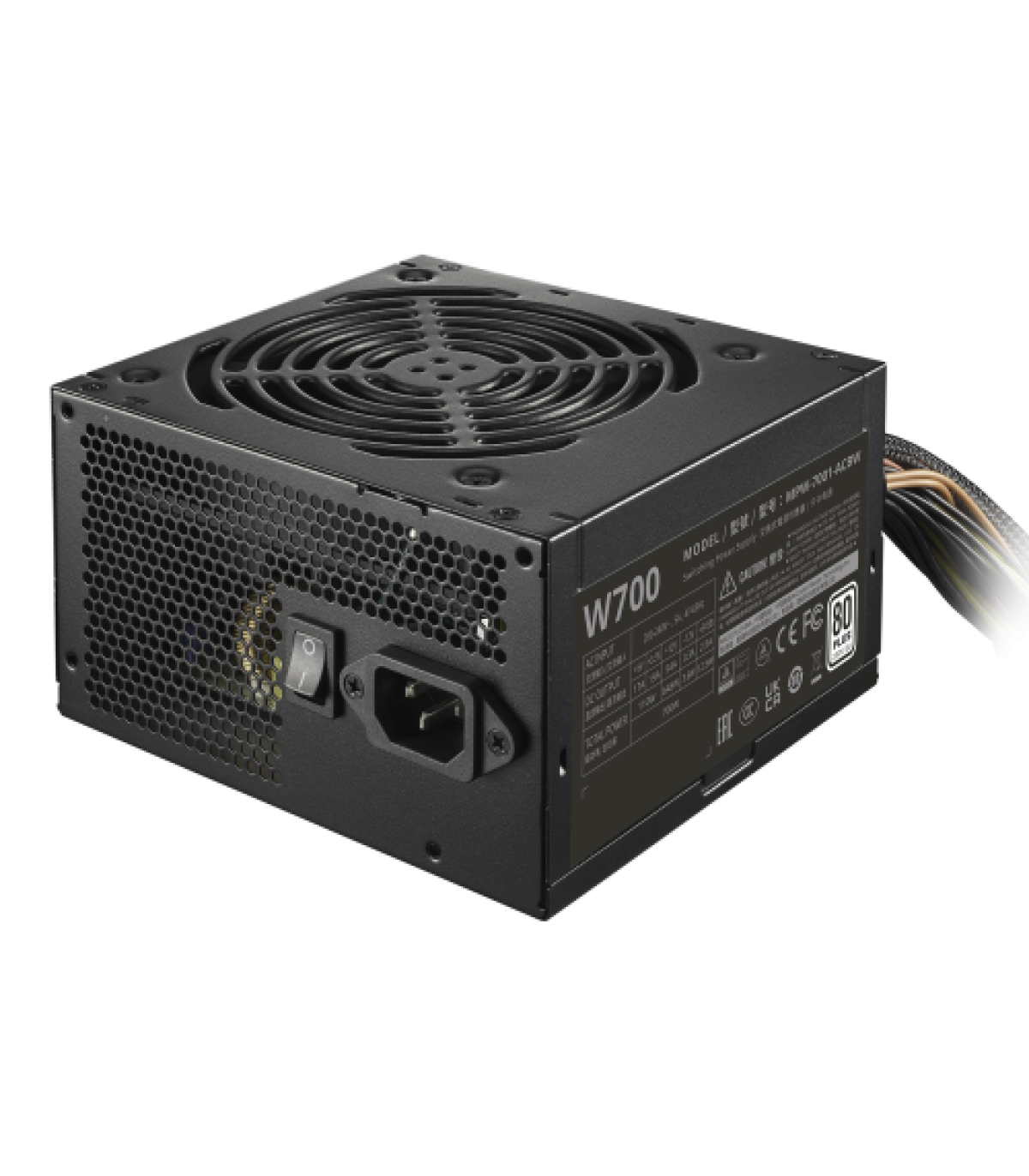 Cooler Master Elite NEX White 230V 700 unidad de fuente de alimentación 700 W 24-pin ATX ATX Negro