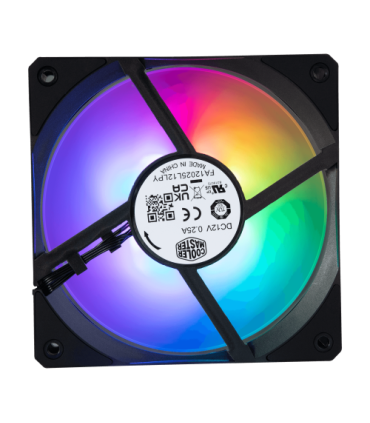 Cooler Master Mobius 120P ARGB Carcasa del ordenador Ventilador Negro