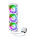 Cooler Master MasterLiquid 360L Core ARGB White Carcasa del ordenador, Procesador Kit de refrigeración líquida 12 cm Blanco