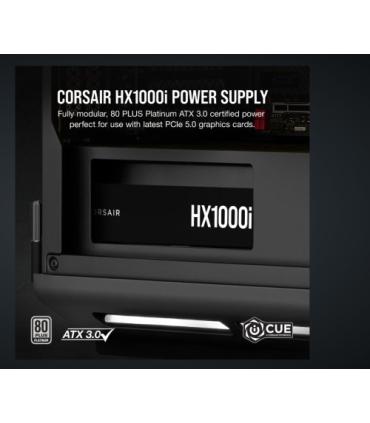 FUENTE ALIMENT. CORSAIR HX1000I 1000 WATT 80+ PLATINUM PCI E5 ATX 3.0 CP-9020259-EU