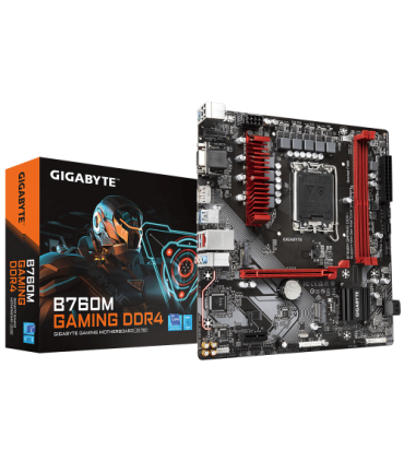 Gigabyte B760M GAMING DDR4 placa base Intel B760 Express LGA 1700 micro ATX