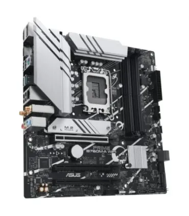 PLACA ASUS PRIME B760M-A WIFI,INTEL,1700,B760,4DDR5,128GB,2HDMI+DP,4SATA+2M.2,2USB 3.2+USB-C,2.5GB+WIFI6E+BT5.2,MATX