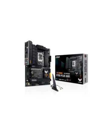 PLACA ASUS TUF GAMING B760-PLUS WIFI,INTEL,1700,B760,4DDR5,128GB,HDMI+DP,4SATA+3M.2,4USB 3.2+1USB-C,2.5GB+WIFI6E+BT5.2,ATX