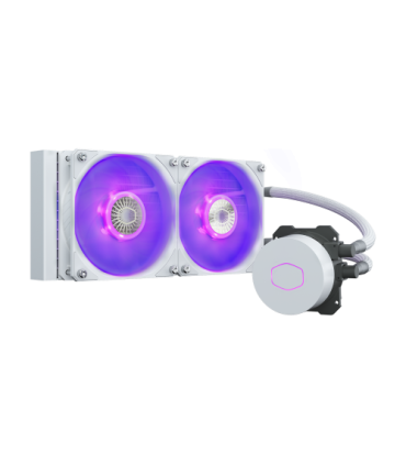 Cooler Master MasterLiquid ML240L V2 RGB White Edition Placa base Sistema de refrigeración líquida todo en uno 12 cm Blanco