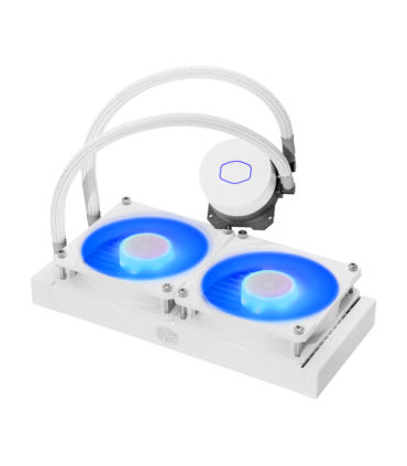 Cooler Master MasterLiquid ML240L V2 RGB White Edition Placa base Sistema de refrigeración líquida todo en uno 12 cm Blanco