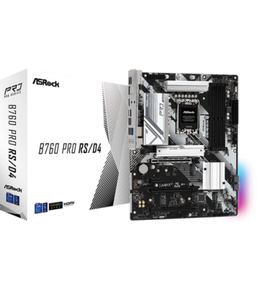 Asrock B760 Pro RS/D4 Intel B760 LGA 1700 ATX