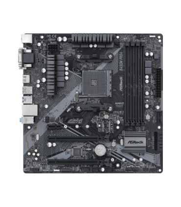 Asrock B450M Pro4 R2.0 AMD B450 Zócalo AM4 micro ATX