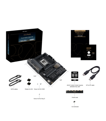 ASUS PROART B650-CREATOR AMD B650 Zócalo AM5 ATX