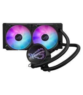 SISTEMA DE REFRIGERACION LIQUIDA ASUS PARA CPU ROG RYUO III 240 ARGB,OLED DE COLOR,AURA SYNC RGB,VENTILADORES DE RADIADOR ROG DE