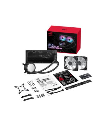 SISTEMA DE REFRIGERACION LIQUIDA ASUS PARA CPU ROG RYUO III 240 ARGB,OLED DE COLOR,AURA SYNC RGB,VENTILADORES DE RADIADOR ROG DE