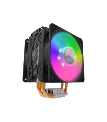 Cooler Master Hyper 212 LED Turbo ARGB Carcasa del ordenador Enfriador 12 cm Negro, Plata 1 pieza(s