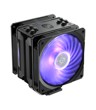 Cooler Master Hyper 212 RGB Black Edition w/LGA1700 Carcasa del ordenador, Procesador Enfriador 12 cm Negro
