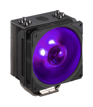 Cooler Master Hyper 212 RGB Black Edition w/LGA1700 Carcasa del ordenador, Procesador Enfriador 12 cm Negro