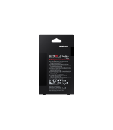 Samsung 990 PRO M.2 1 TB PCI Express 4.0 V-NAND MLC NVMe