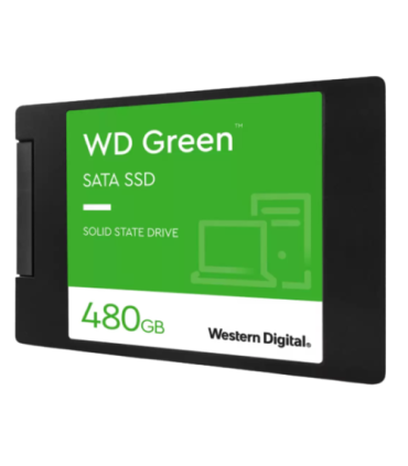 Western Digital Green WDS480G3G0A unidad de estado sólido 2.5" 480 GB Serial ATA III