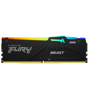 MEMORIA KINGSTON FURY BEAST RGB DDR5 8GB 5200MT/S CL40 KF5