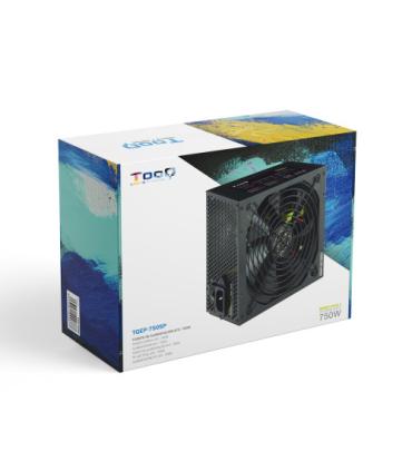 TooQ TQAPOLO-750SP unidad de fuente de alimentación 750 W 20+4 pin ATX ATX Negro