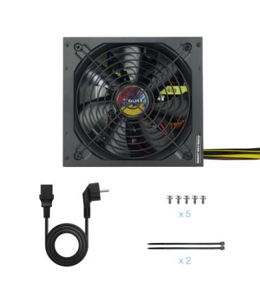 TooQ TQAPOLO-700SP unidad de fuente de alimentación 700 W 20+4 pin ATX ATX Negro