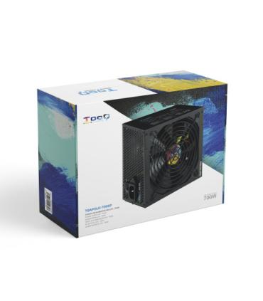 TooQ TQAPOLO-700SP unidad de fuente de alimentación 700 W 20+4 pin ATX ATX Negro
