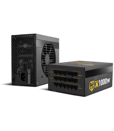 NOX HUMMER X 1000W PLUS GOLD unidad de fuente de alimentación 24-pin ATX Negro