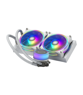 Cooler Master MasterLiquid ML240 Illusion White Edition refrigeración agua y freón
