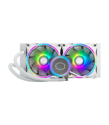 Cooler Master MasterLiquid ML240 Illusion White Edition refrigeración agua y freón