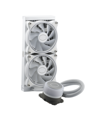 Cooler Master MasterLiquid ML240 Illusion White Edition refrigeración agua y freón
