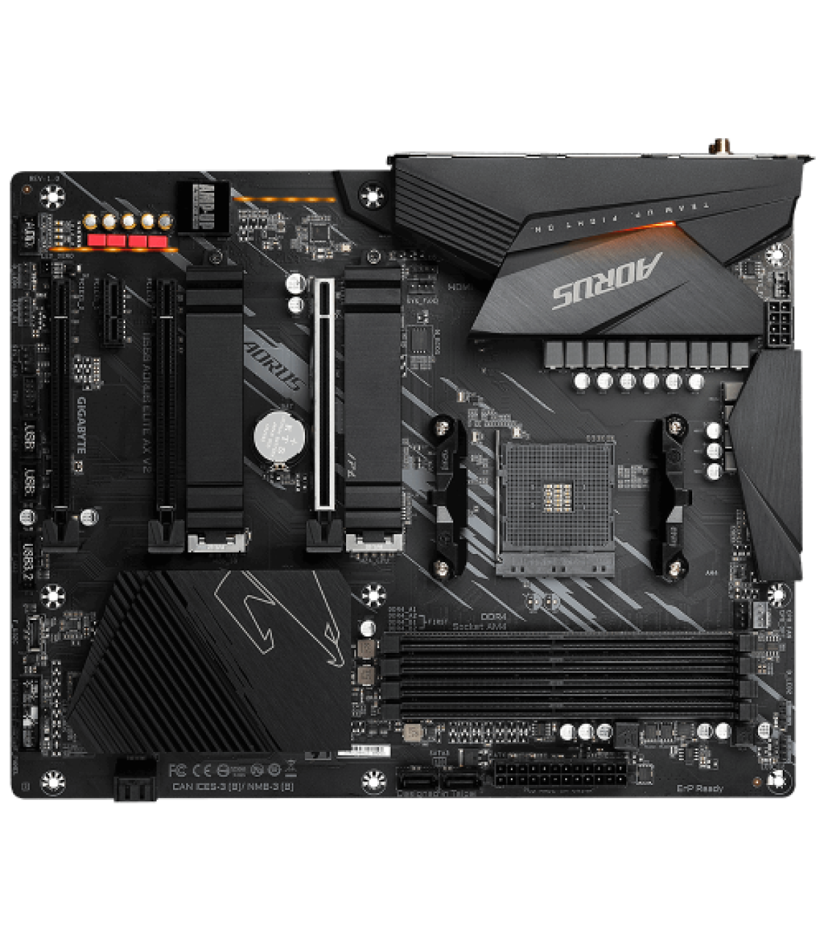 Gigabyte B550 AORUS ELITE AX V2 placa base AMD B550 Zócalo AM4 ATX