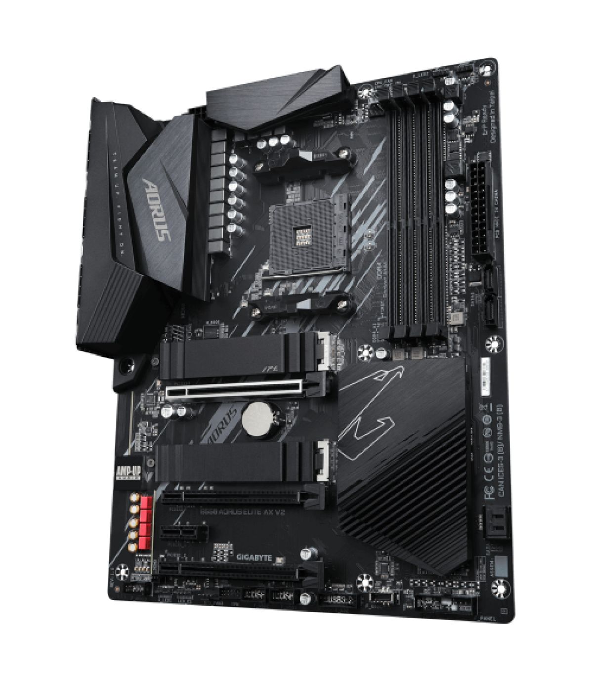 Gigabyte B550 AORUS ELITE AX V2 placa base AMD B550 Zócalo AM4 ATX