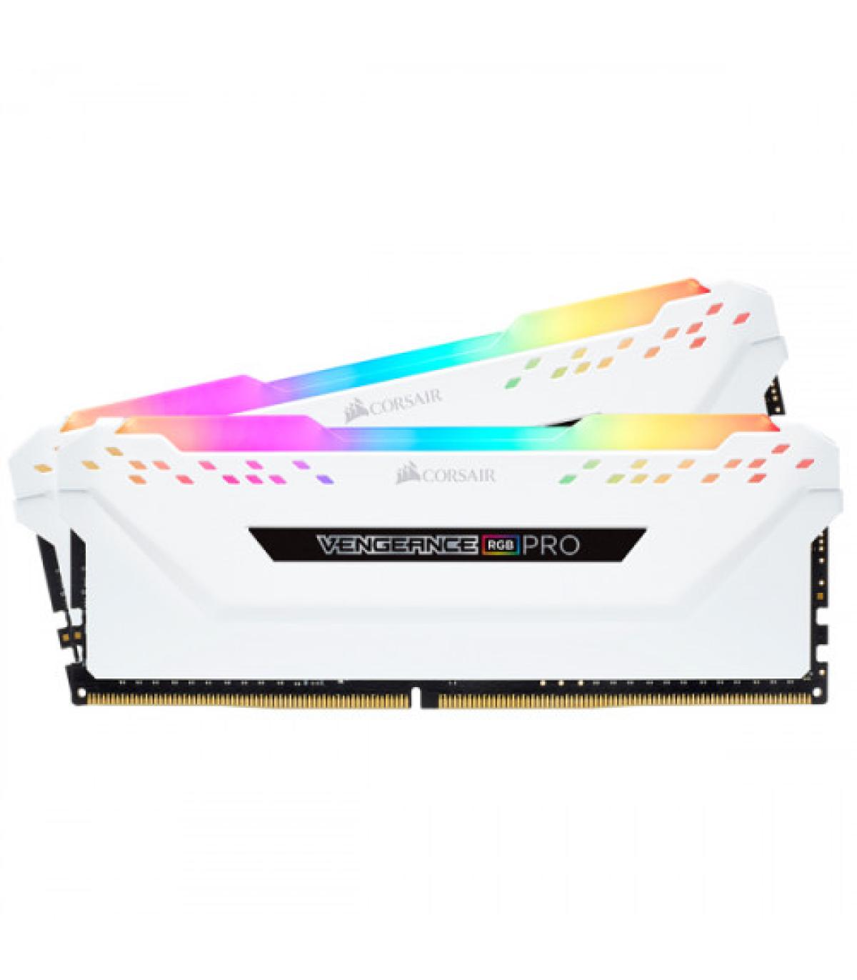 Corsair Vengeance CMW16GX4M2D3600C18W módulo de memoria 16 GB 2 x 8 GB DDR4 3600 MHz